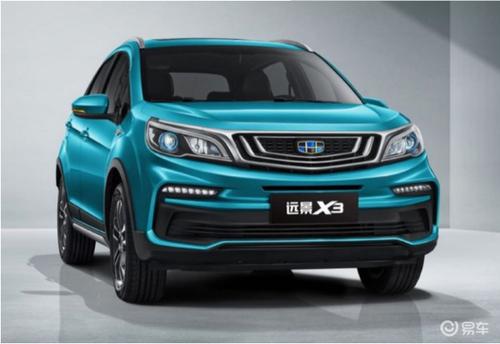 吉利新款远景x3官图发布