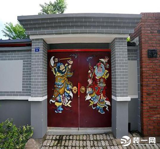 2019农村庭院大门图片