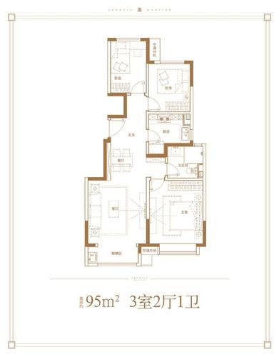 济南中麓府户型图,济南中麓府房型图,中麓府原始户型