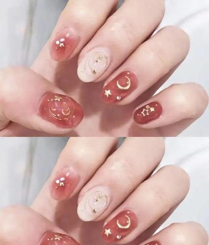 初春浅色美甲盘点:粉色少女,绿色清新,蓝色神秘,你喜欢哪一种