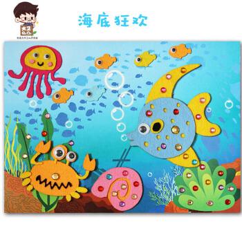 幼儿园剪贴画粘贴画展示