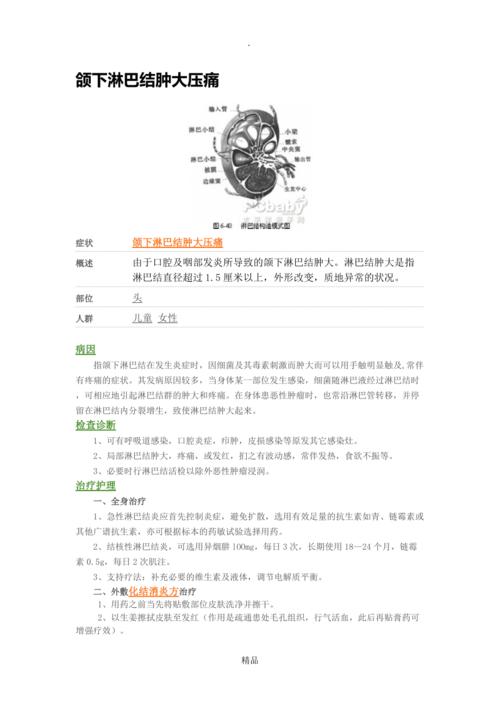 颌下淋巴结炎