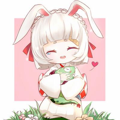 阴阳师情侣头像山兔