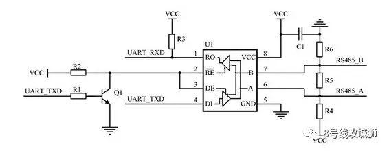 rs485自收发实现方案,典型应用电路及问题经验总结