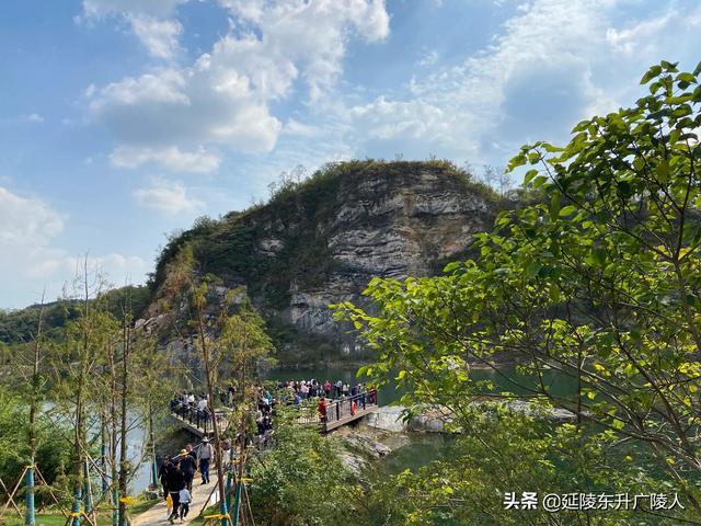 常州孟河小黄山常州最新人气景点宕水碧且幽秋叶红似火结庐春申君