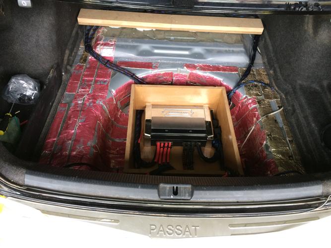 潍坊专业汽车音响改装无损升级隔音降噪一大众帕萨特