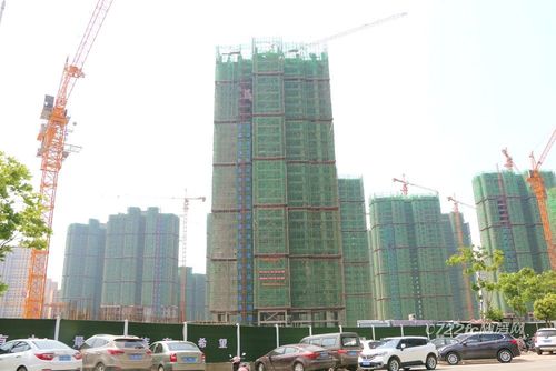 4月下旬:随州御景天城工程进度