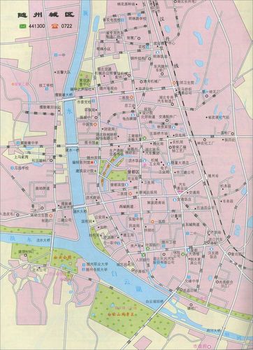 随州城区地图_随州市地图查询