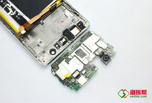 下面开始拆解手机下部分.华为g9拆机全家福.