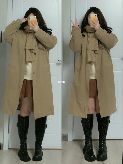 160cm174斤|秋冬胖妹妹韩系气质风穿搭_穿搭_韩系_秋冬穿搭_气质穿搭