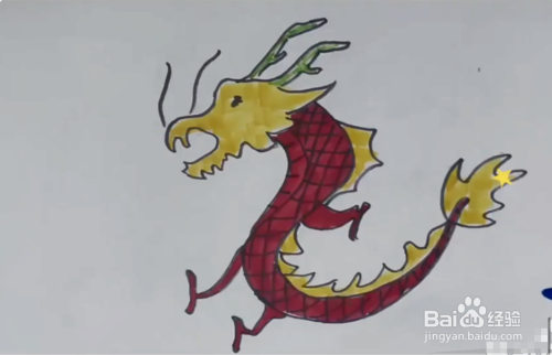 神龙简笔画怎么画