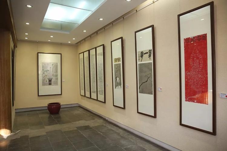 2018何国门迎新书画印展在荣宝斋书法馆开展