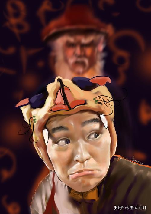 戴着虎头帽,是哪部电影我就不多介绍了,喜欢周星驰电影的都很熟悉,这