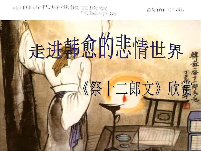祭十二郎文优质课教案.ppt 14页