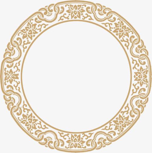 创意合成复古花纹盘子