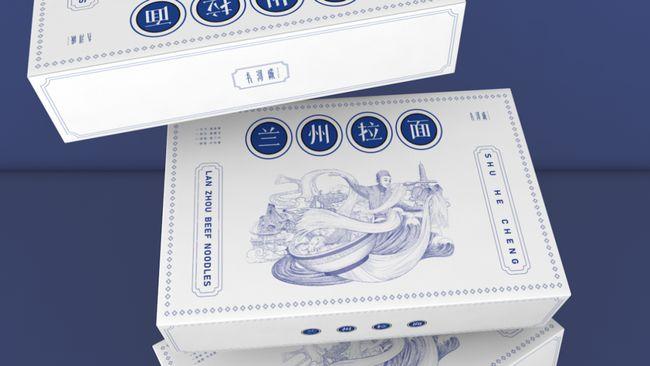 兰州拉面也有桶装快消品了?这面条的包装设计好暖!