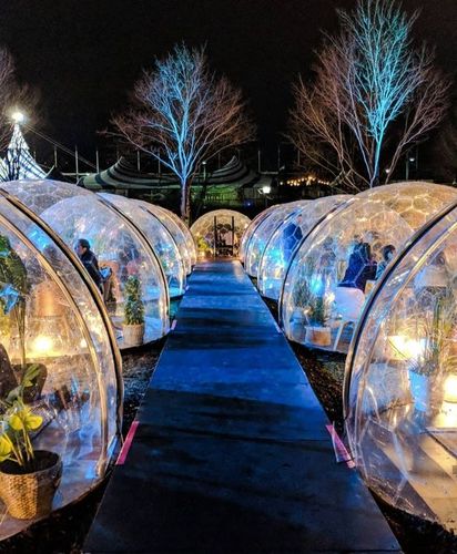 星空屋打造的"网红餐厅"