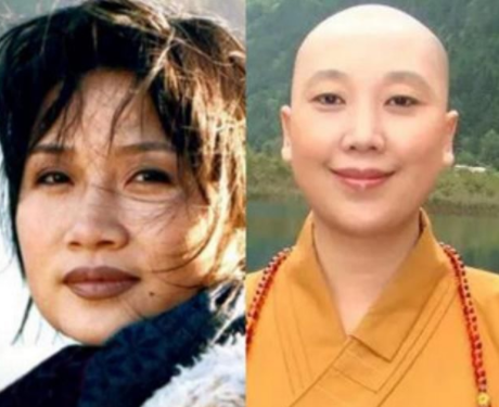 5个出家为尼的女星,图1已去世,而她却是个"花尼姑"!