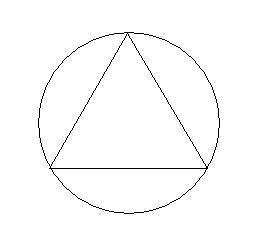 圆内接三角形的性质如下: 1.