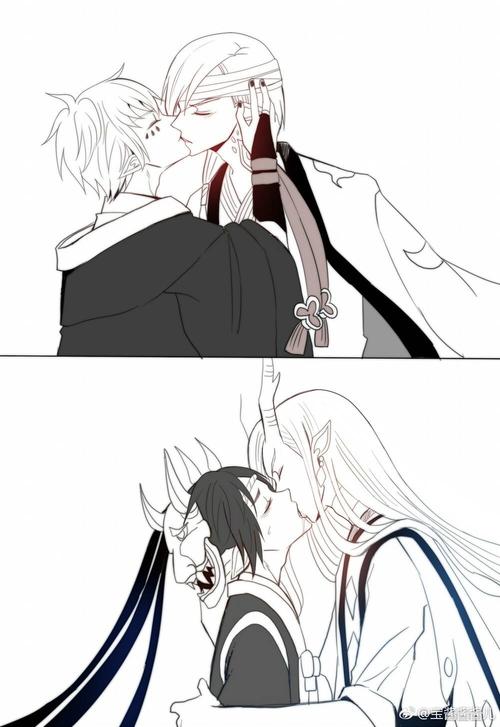 连若的kissω一目连x般若