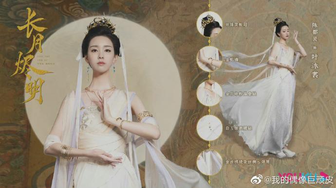 陈都灵古装造型# 咱就是一整个被惊艳到的大动作 陈都灵妥妥的从画里