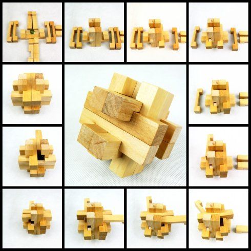 12根木条,这种鲁班锁的拼装谁能告诉我, 回答好可追加