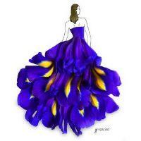 花瓣创意婚纱-女生头像-q友乐园