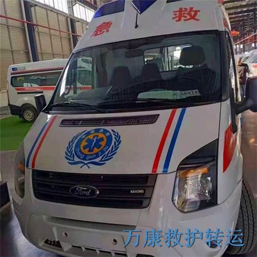 天水正规私人救护车120救护车出租接送病人临终返乡一路跑到救