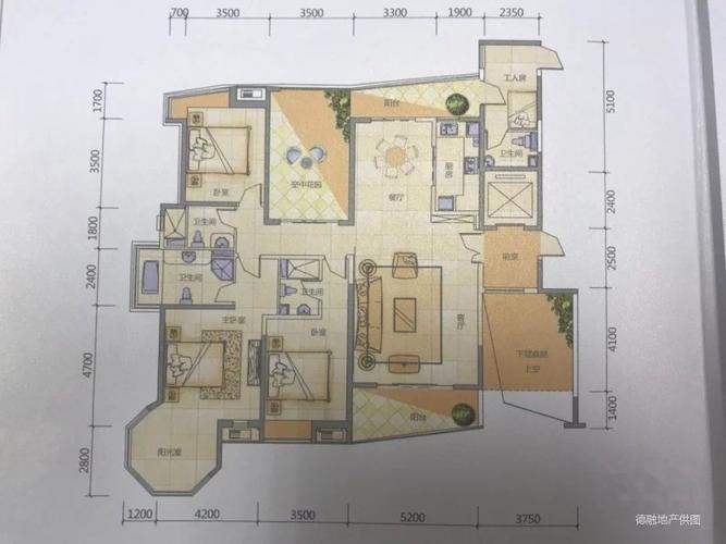 君汇半岛天际大平层 南可阅园北可揽江 228平仅售310万