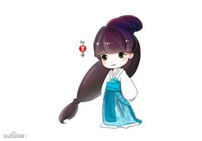 小圈_q版手绘_看图_林园吧_百度贴吧 林园 古装 小公主