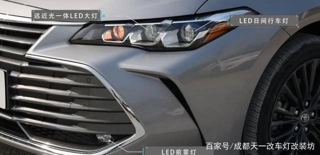 成都亚洲龙改车灯,丰田亚洲龙车灯改装激光led双光透镜效果实拍