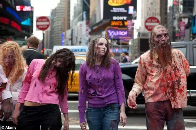 极度恐怖美国爆发大面积丧尸病毒