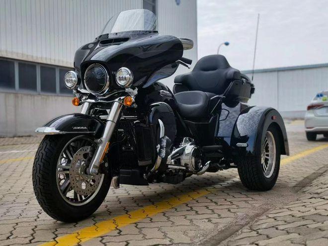 21款哈雷三轮摩托车正三轮114平行进口