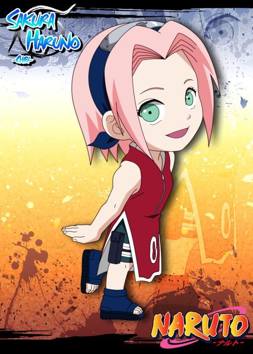 10个火影忍者的q版照佐助还是喜欢用后背怼者人