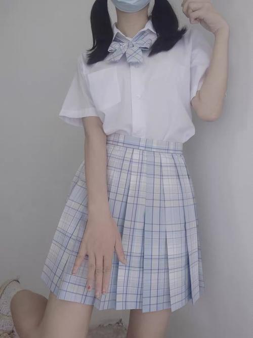 剧本jk原创柠檬草绿格制服jk格裙百褶裙学院风清凉夏天现货