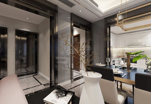 重庆金科天元道装修效果图,现代轻奢叠拼别墅设计案例