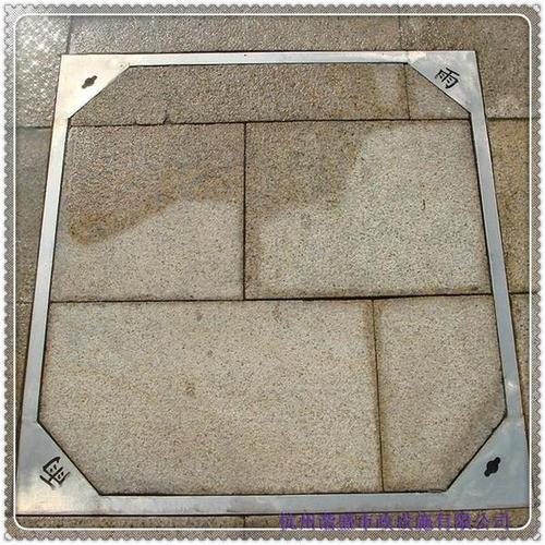 地沟篦子 隐形窨井盖 不锈钢井盖 400 × 400 可定制