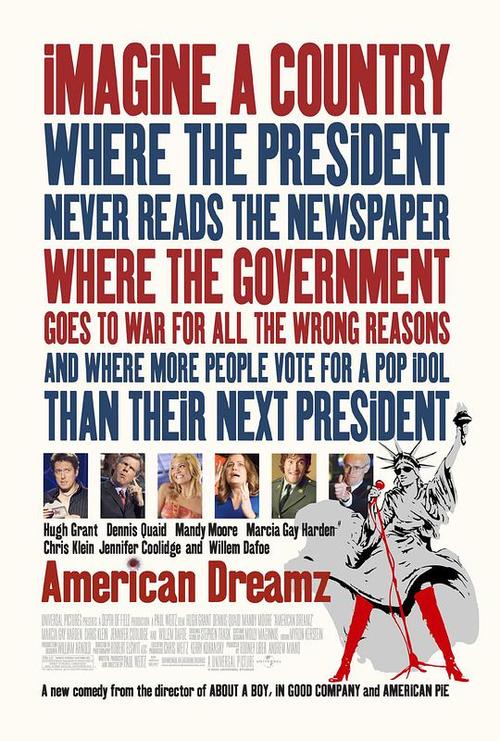 美国梦 american dreamz的海报