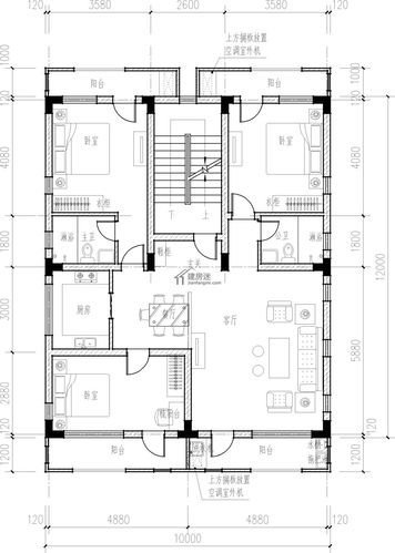 农村出租屋设计10米x12米全套施工图建筑图免费下载-感谢深圳新民居