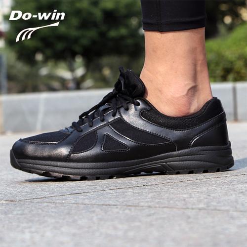 do-win多威训练跑鞋男秋冬款16式作训鞋黑色跑步5601运动鞋