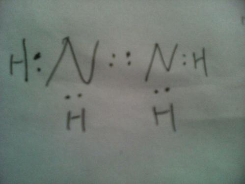 n2h4的电子排布式