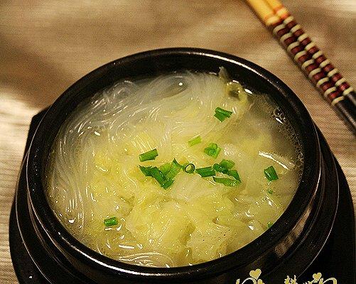 大白菜粉丝汤