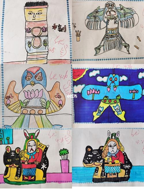 二年级美术《民间玩具》_玩具_美术_临摹_文化_绘画