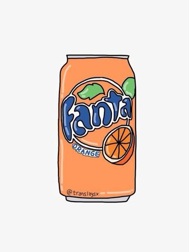 夏天 芬达 橙味汽水 插画夏天 芬达 橙味汽水 插画png免费下载