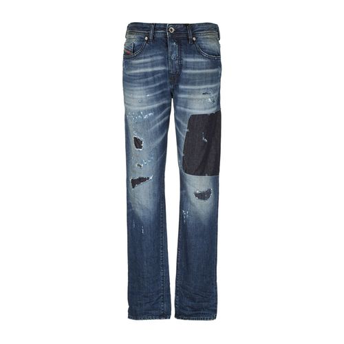 diesel/迪赛 男士裤子(牛仔裤)* 全棉 中蓝色