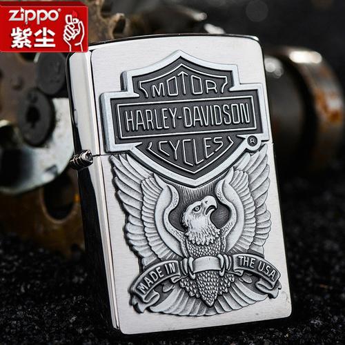 原装zippo打火机 防风 哈雷雄鹰展翅 200hdh284 zipoo
