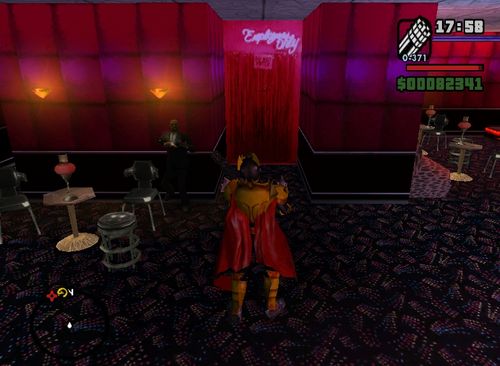 圣安地列斯夜总会内部