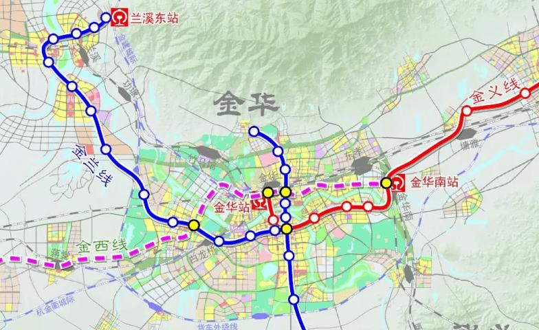 未来可期金华两条轻轨建设规划有变动公告已出