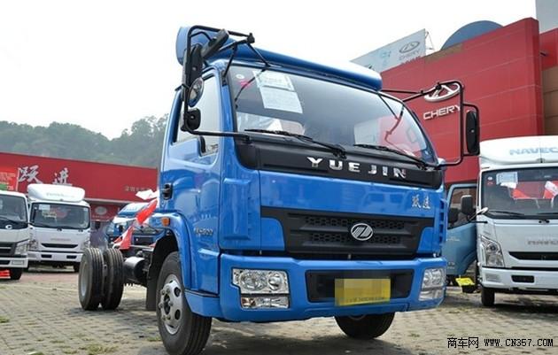 跃进 帅虎h500 113马力 4x2 5.06米单排箱式轻卡