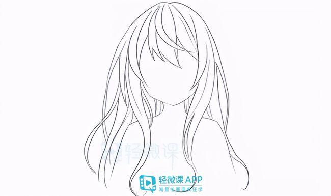 动漫发型不会画?女生多种发型绘制方法